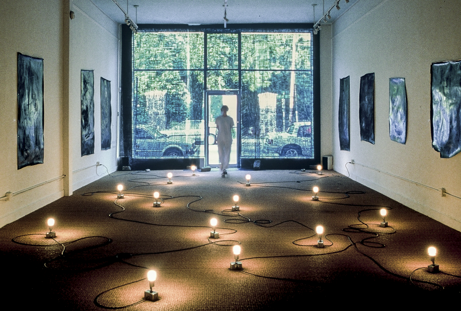 Luminous Flux, installation view, Chassie Post Gallery, Atlanta, 1994