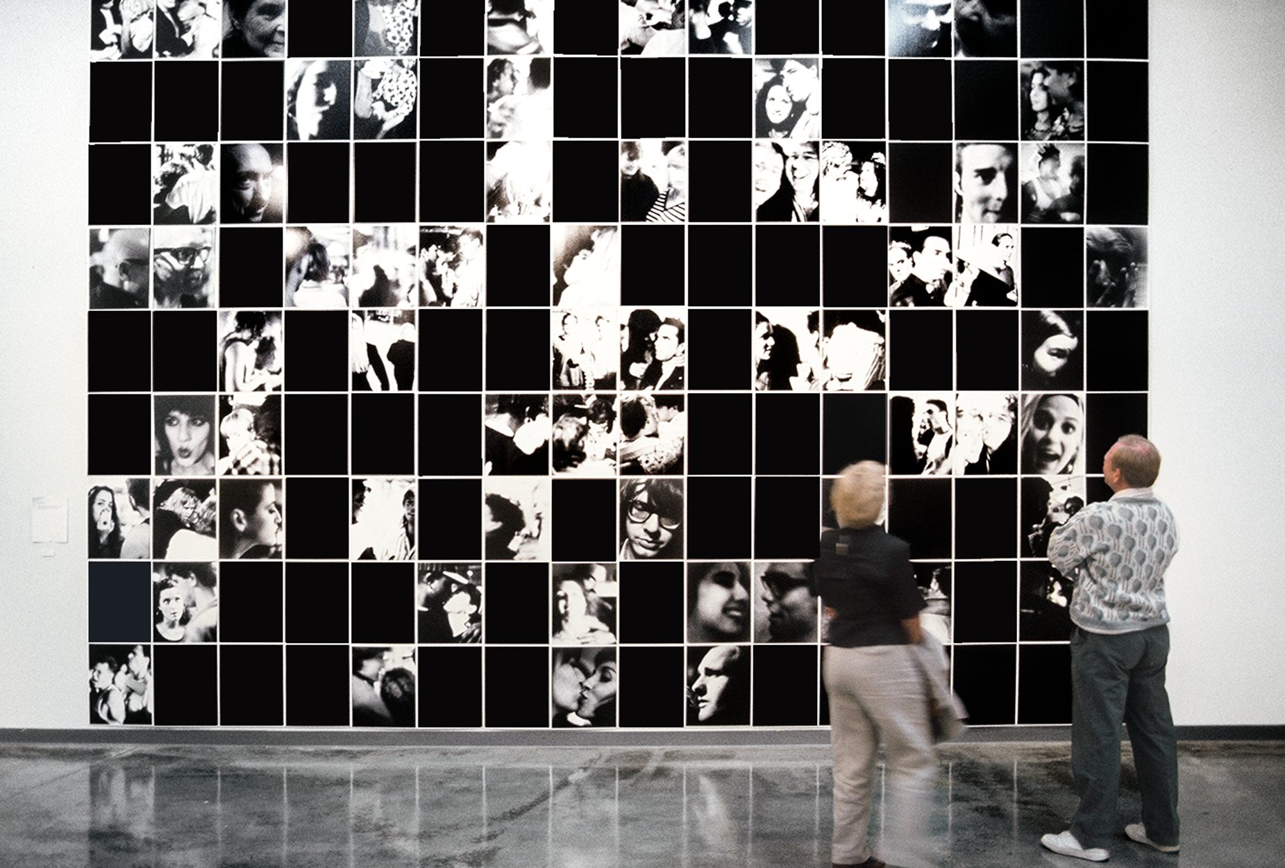 Bar Couples installed at Nexus Biennale, 1992